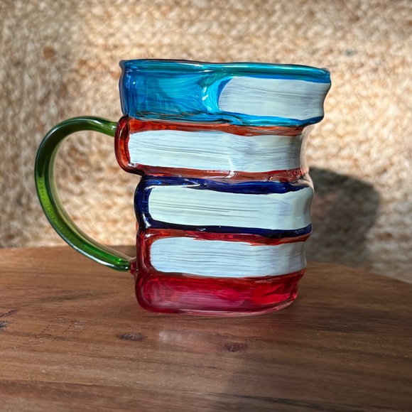 Colorful Book Stack Mug - Picture 3 of 5